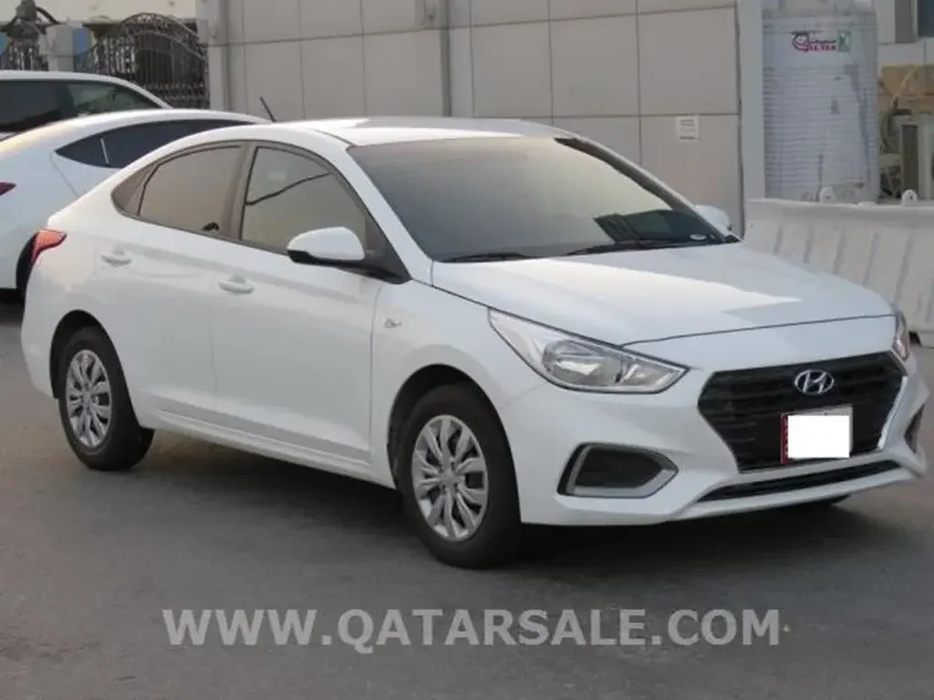 Hyundai  Accent  Sedan  White  2019
