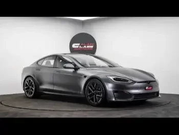 Tesla  Model S  Plaid  2021  Automatic  8,000 Km  0 Cylinder  All Wheel Drive (AWD)  Sedan  Gray  With Warranty