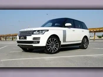 Land Rover  Range Rover  Vogue  Autobiography  2016  Automatic  50,000 Km  8 Cylinder  Four Wheel Drive (4WD)  SUV  White  With Warranty