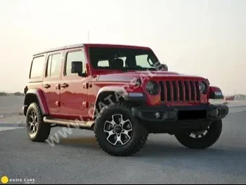 Jeep  Wrangler  Rubicon  2021  Automatic  14,033 Km  6 Cylinder  Four Wheel Drive (4WD)  SUV  Red  With Warranty