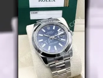 Watches - Rolex  - Multi Analogue/Digital  - Blue  - Unisex Watches