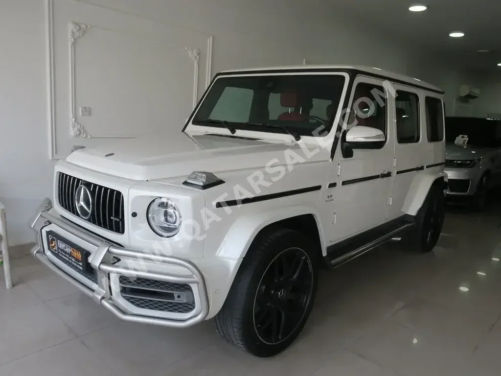  Mercedes-Benz  G-Class  63 AMG  2019  Automatic  120,000 Km  8 Cylinder  Four Wheel Drive (4WD)  SUV  White  With Warranty