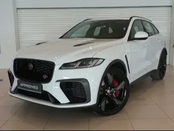 Jaguar  F-Pace  SVR  2022  Automatic  28,197 Km  8 Cylinder  Four Wheel Drive (4WD)  SUV  White  With Warranty