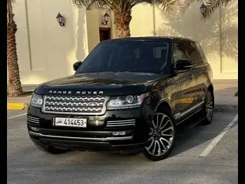 Land Rover  Range Rover  Vogue  Autobiography  2015  Automatic  78,000 Km  8 Cylinder  Four Wheel Drive (4WD)  SUV  Black  With Warranty