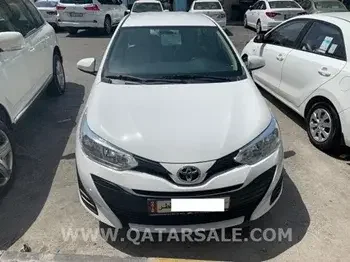 Toyota  Yaris  Sedan  White  2020