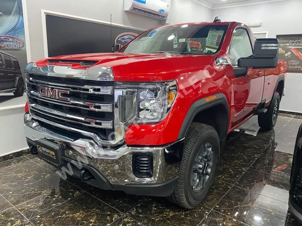GMC  Sierra  2500 HD  2023  Automatic  0 Km  8 Cylinder  Four Wheel Drive (4WD)  Pick Up  Red  With Warranty