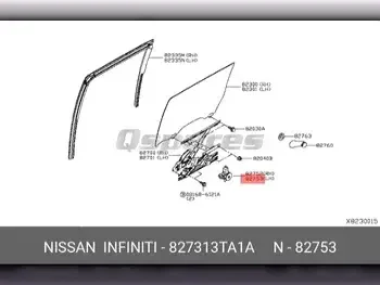 Car Parts - Nissan  Altima  - Interior Parts  -Part Number: 827313TA1A