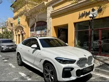 BMW  X-Series  X6  2021  Automatic  26,000 Km  6 Cylinder  Four Wheel Drive (4WD)  SUV  White  With Warranty