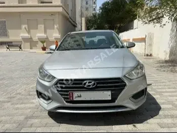 Hyundai  Accent  Sedan  Silver  2019
