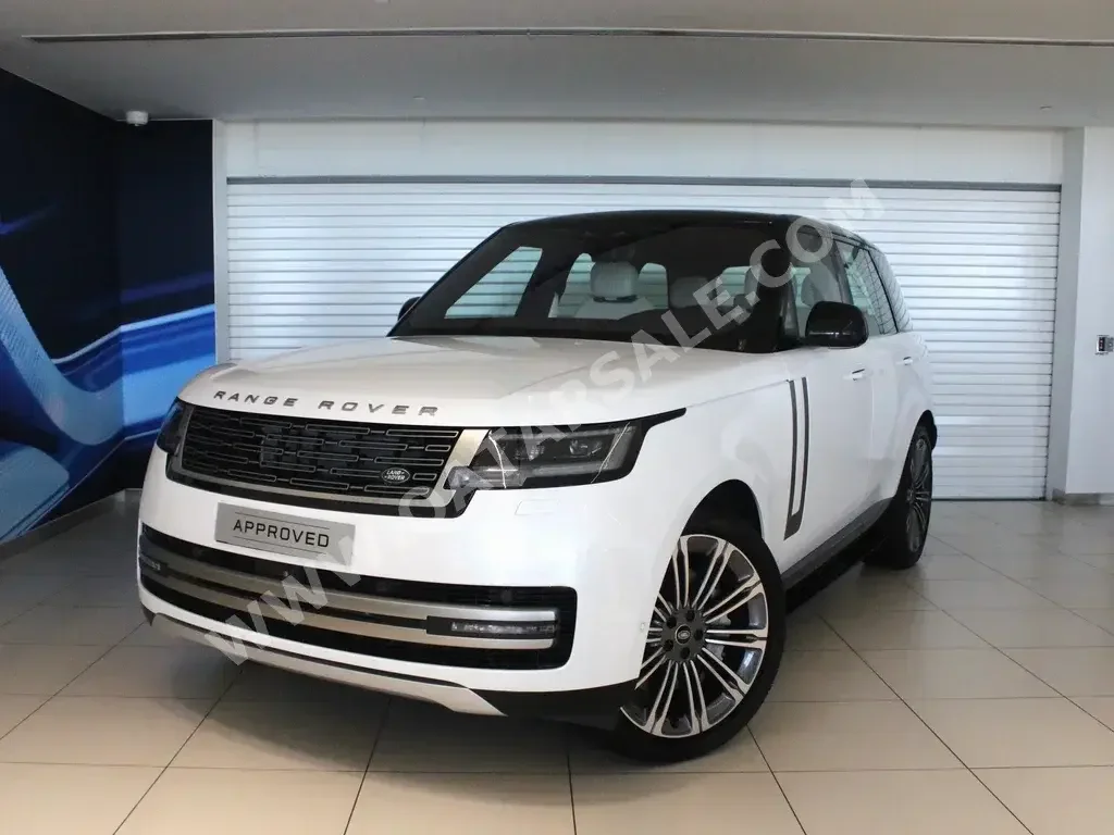 Land Rover  Range Rover  HSE  2023  Automatic  4,050 Km  8 Cylinder  Four Wheel Drive (4WD)  SUV  White  With Warranty