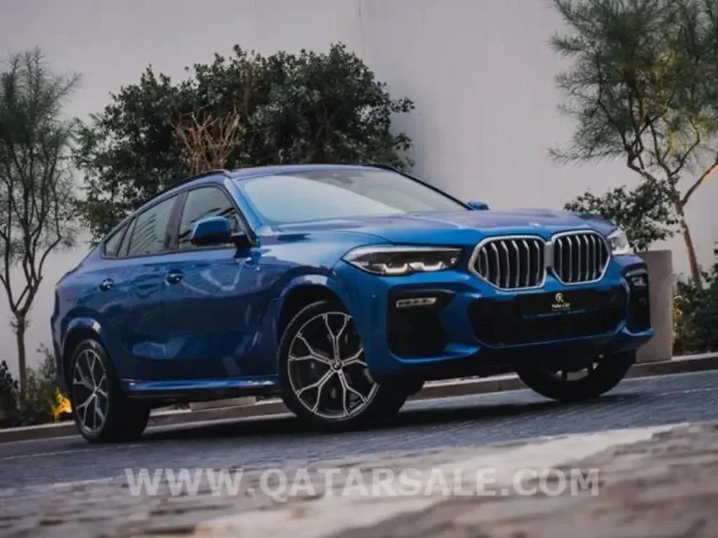 BMW  X 6  SUV 4x4  Blue  2021