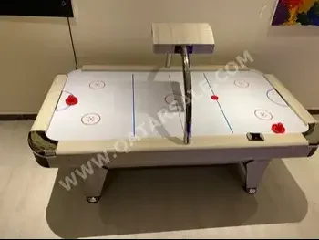 White  Hockey Table
