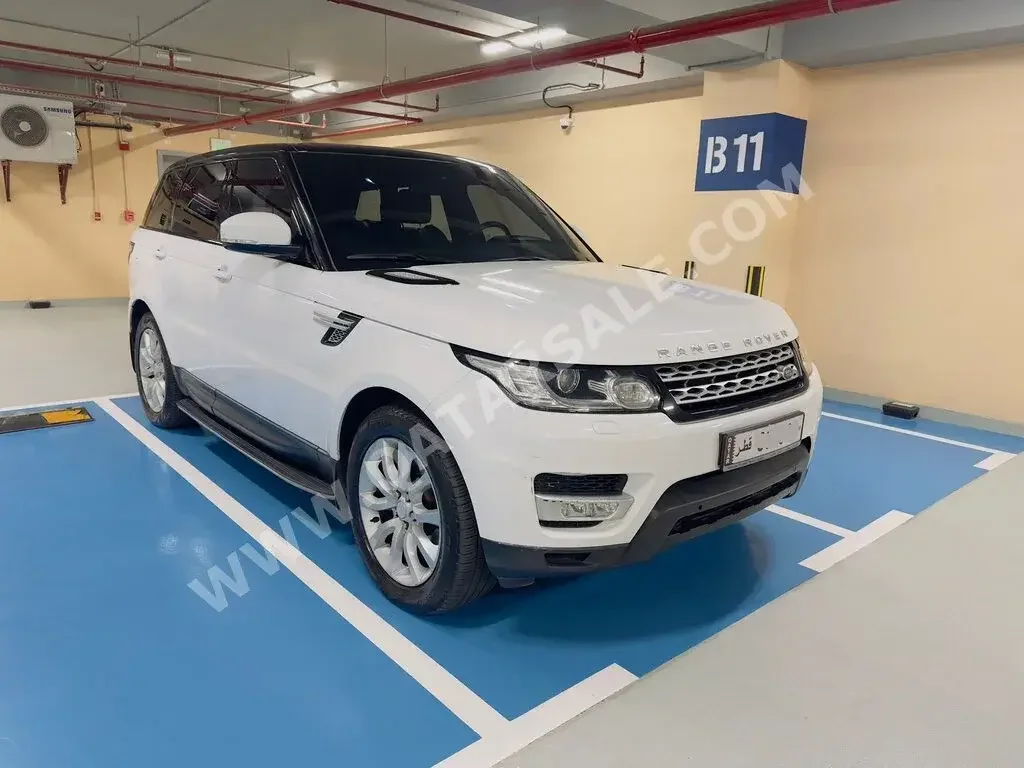 Land Rover  Range Rover  Sport Super charged  2015  Automatic  202,000 Km  6 Cylinder  Four Wheel Drive (4WD)  SUV  White