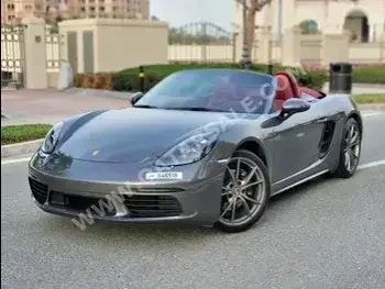 Porsche  Boxster  718  2021  Automatic  15,000 Km  4 Cylinder  Rear Wheel Drive (RWD)  Convertible  Gray  With Warranty