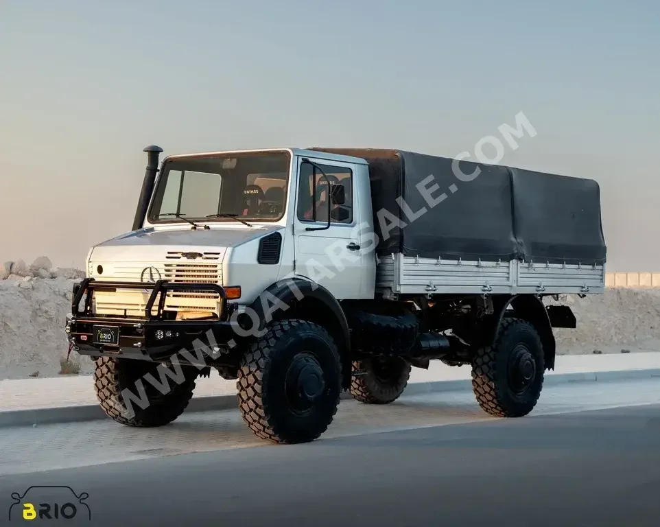 Mercedes-Benz  Unimog  1995  Manual  17,000 Km  8 Cylinder  Four Wheel Drive (4WD)  Pick Up  Silver  With Warranty