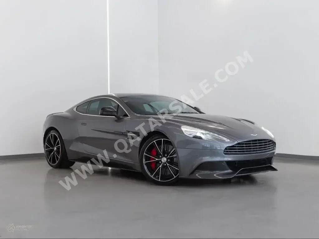 Aston Martin  Vanquish  2013  Automatic  28,400 Km  12 Cylinder  Rear Wheel Drive (RWD)  Coupe / Sport  Gray  With Warranty