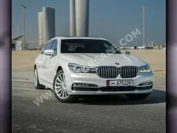 BMW  7-Series  730 Li  2017  Automatic  70,000 Km  6 Cylinder  Rear Wheel Drive (RWD)  Sedan  White  With Warranty