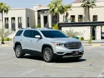 GMC  Acadia  SLE  2018  Automatic  108,000 Km  6 Cylinder  Front Wheel Drive (FWD)  SUV  Silver  With Warranty