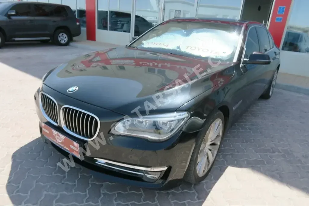 BMW  7-Series  740 Li  2014  Automatic  34,000 Km  6 Cylinder  Rear Wheel Drive (RWD)  Sedan  Black  With Warranty