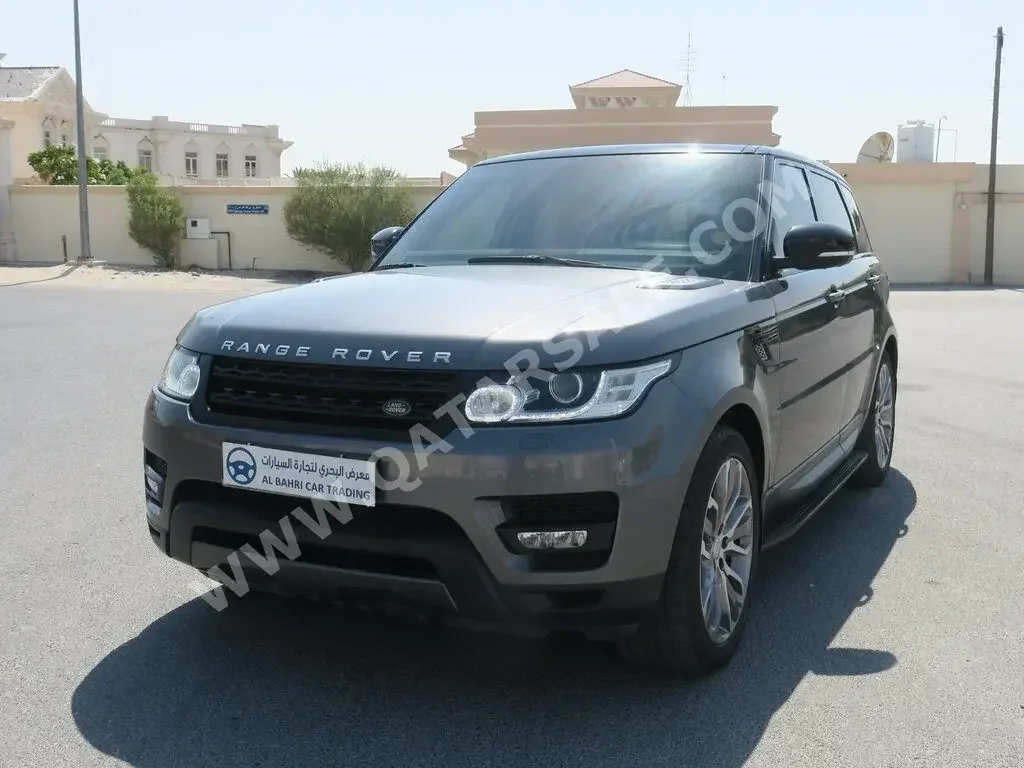 Land Rover  Range Rover  Sport  2016  Automatic  111,000 Km  8 Cylinder  Four Wheel Drive (4WD)  SUV  Gray  With Warranty