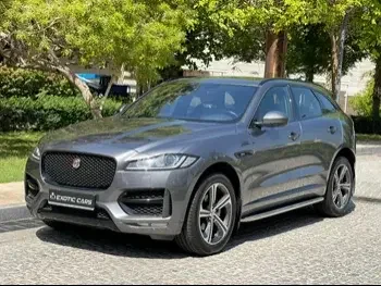 Jaguar  F-Pace  R Sport  2019  Automatic  69,000 Km  4 Cylinder  Four Wheel Drive (4WD)  SUV  Gray  With Warranty
