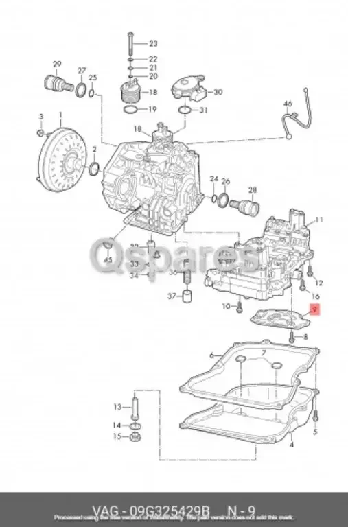 Car Parts - Volkswagen  Beetle  - Filters & Caps  -Part Number: 09G325429B
