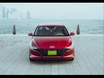 Hyundai  Elantra  Sedan  Red  2023