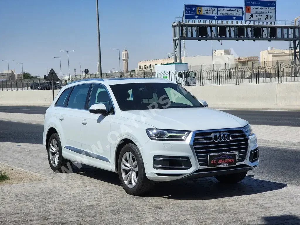  Audi  Q7  2018  Automatic  89,000 Km  6 Cylinder  Four Wheel Drive (4WD)  SUV  White  With Warranty