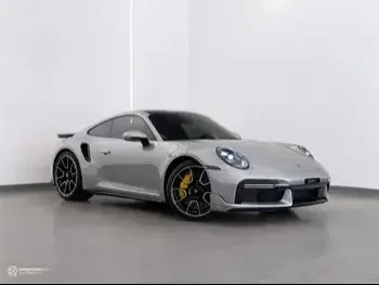 Porsche  911  Turbo S  2023  Automatic  3,200 Km  6 Cylinder  Rear Wheel Drive (RWD)  Coupe / Sport  Silver  With Warranty