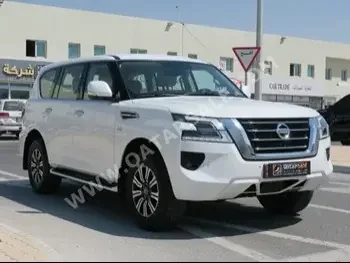 Nissan  Patrol  LE  2020  Automatic  41,000 Km  8 Cylinder  Four Wheel Drive (4WD)  SUV  White  With Warranty