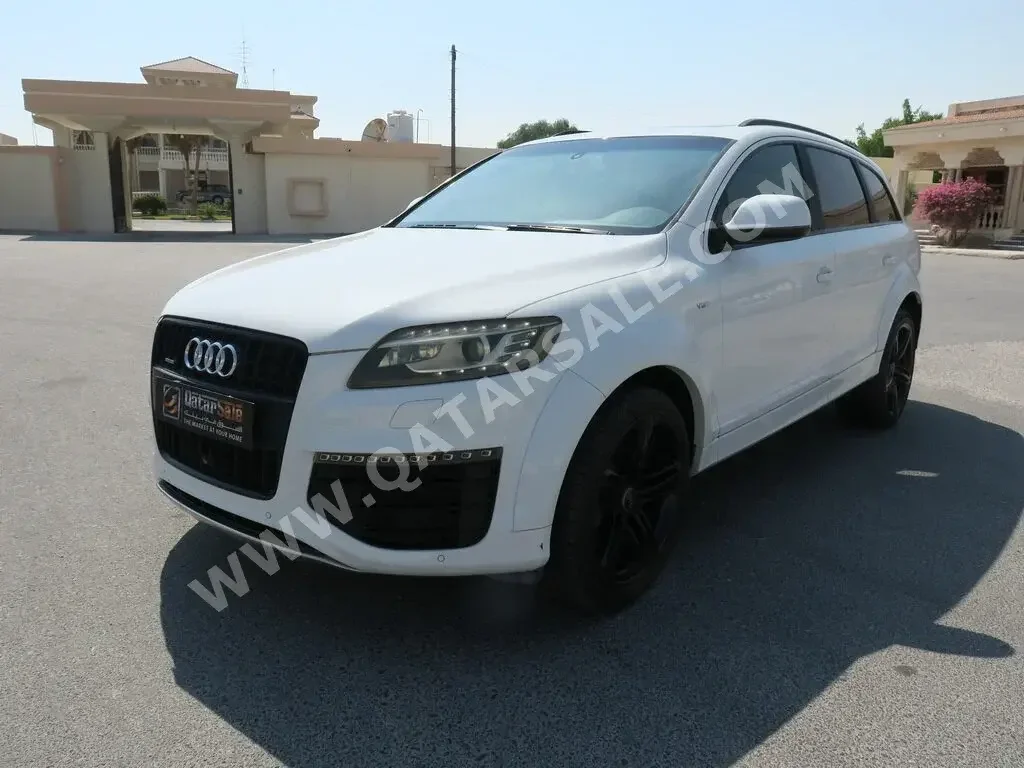 Audi  Q7  2015  Automatic  110,000 Km  6 Cylinder  Four Wheel Drive (4WD)  SUV  White  With Warranty