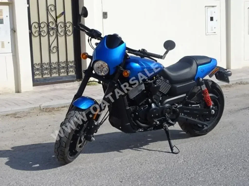 Harley Davidson  Street Road - Year 2019 - Color Blue - Gear Type Manual - Mileage 750 Km