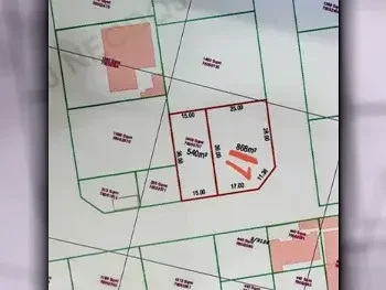 Lands For Sale in Al Shamal  - Abo Dhalouf  -Area Size 868 Square Meter