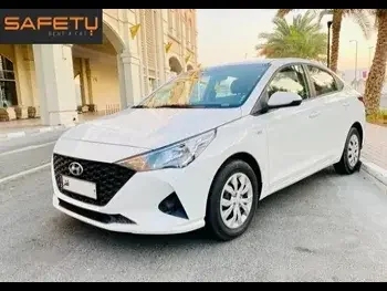 Hyundai  Accent  Sedan  White  2022