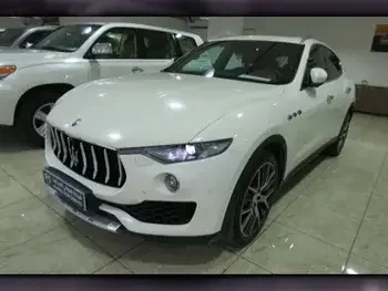 Maserati  Levante  S  2017  Automatic  76,000 Km  8 Cylinder  All Wheel Drive (AWD)  SUV  White  With Warranty