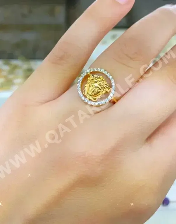 Gold Ring  Turkey  Woman  By Item ( Designers )  Yellow Gold  21k