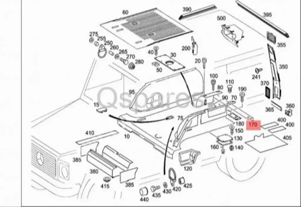 Car Parts - Mercedes-Benz  G-Class  - Filters & Caps  -Part Number: A4636800674
