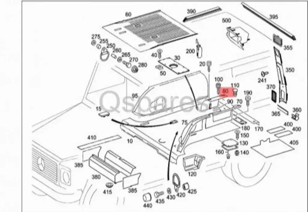 Car Parts - Mercedes-Benz  G-Class  - Filters & Caps  -Part Number: A4636807089