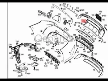 Car Parts - Mercedes-Benz  G-Class  - Strips, rubber  -Part Number: A21788511219040