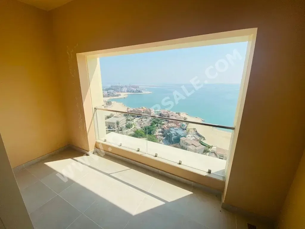 1 Bedrooms  Apartment  For Rent  in Doha -  The Pearl  Semi Furnished