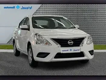 Nissan  Sunny  2019  Automatic  79,265 Km  4 Cylinder  Front Wheel Drive (FWD)  Sedan  White  With Warranty