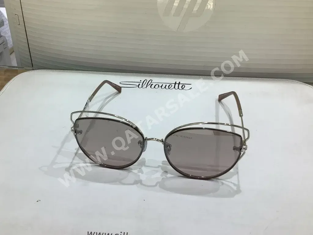 Max Mara  Sunglasses  Gray  Round  Warranty  for Women