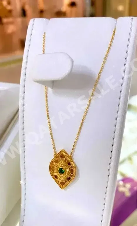 Gold Necklace  Turkey  Woman  By Item ( Designers )  Yellow Gold  21k