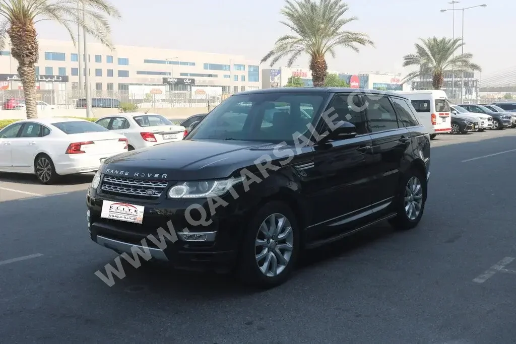 Land Rover  Range Rover  Sport HSE  2014  Automatic  137,500 Km  6 Cylinder  Four Wheel Drive (4WD)  SUV  Black  With Warranty