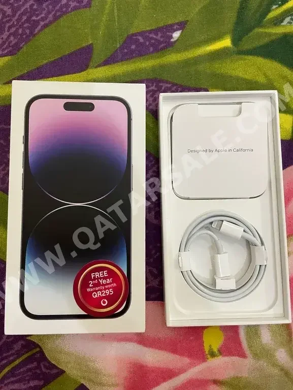 Apple  - iPhone 14  - Pro  - Purple  - 128 GB  - Under Warranty