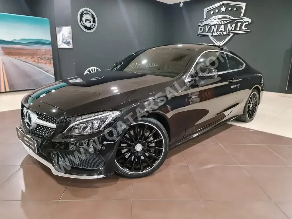 Mercedes-Benz  C-Class  300 AMG  2016  Automatic  46,000 Km  4 Cylinder  Rear Wheel Drive (RWD)  Coupe / Sport  Black  With Warranty