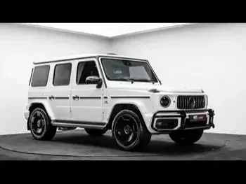 Mercedes-Benz  G-Class  63 AMG  2022  Automatic  18,299 Km  8 Cylinder  Four Wheel Drive (4WD)  SUV  White  With Warranty