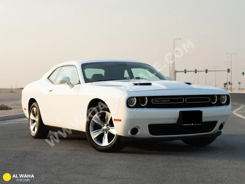 Dodge  Challenger  2018  Automatic  97,311 Km  6 Cylinder  Rear Wheel Drive (RWD)  Coupe / Sport  White  With Warranty