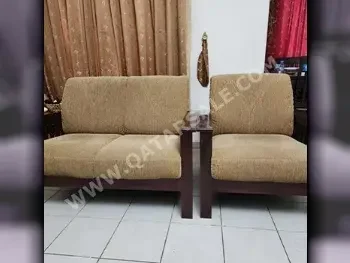 Sofas, Couches & Chairs Sofa Set  - Brown