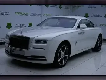 Rolls-Royce  Wraith  2015  Automatic  63,000 Km  12 Cylinder  All Wheel Drive (AWD)  Coupe / Sport  White  With Warranty